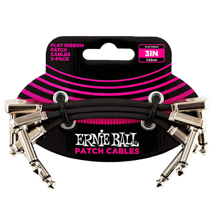 Ernie Ball - Flat Ribbon Patch Cable 3 packs
