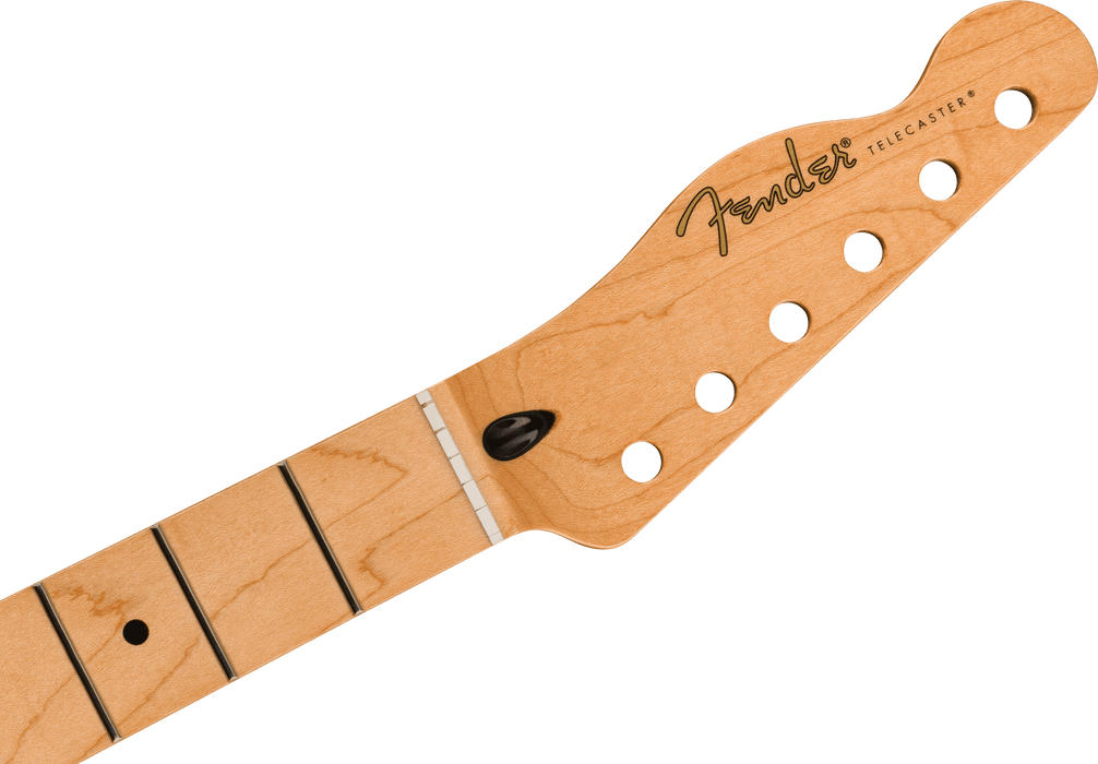 Fender Player Series Telecaster Reverse Headstock Neck, 22 Medium Jumbo Frets, Maple, 9.5", Modern "C"