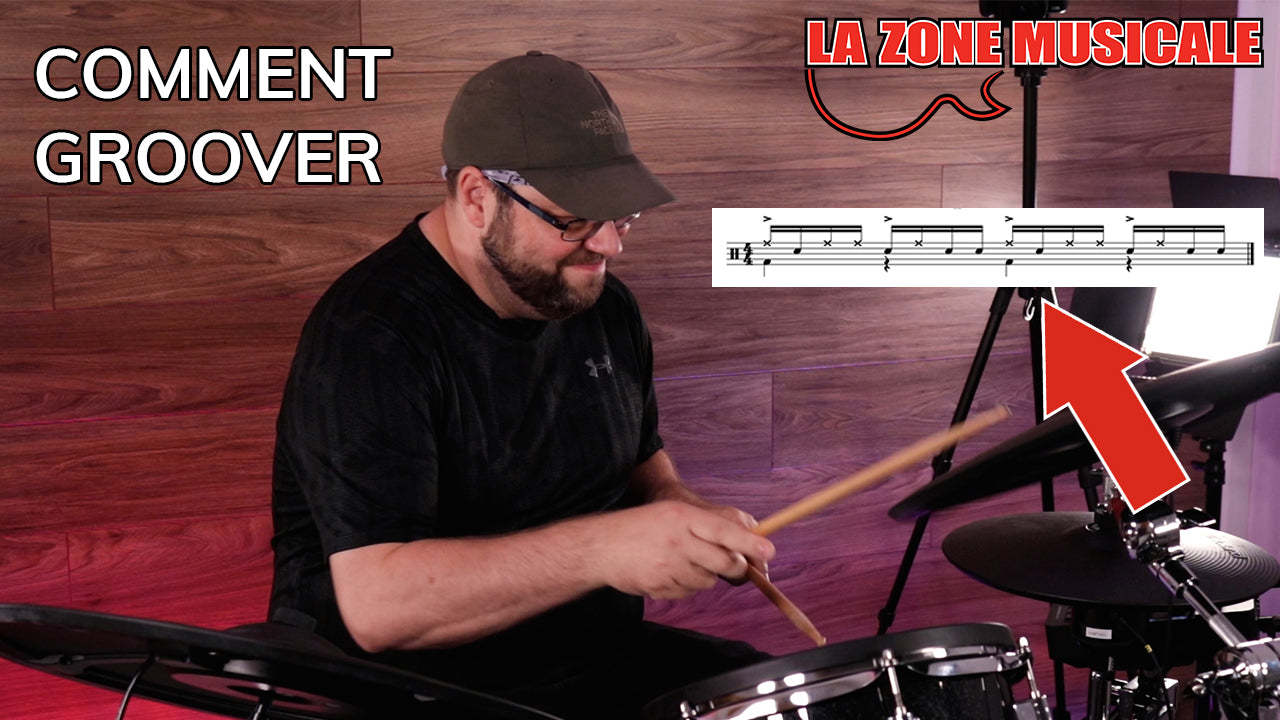 Improve your groove on the drums