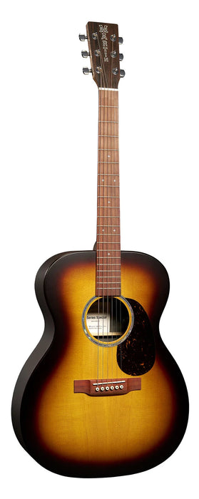 Martin Acoustic Guitar 000-X2E, Brazilian Burst Special w/Softshell