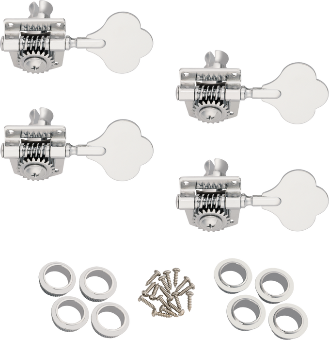 Fender Player Series Bass Tuning Machines, Chrome