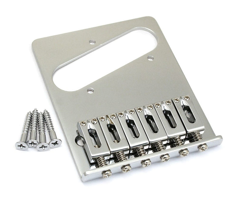 Fender Standard Series Telecaster Bridge Assembly Left-Handed, Chrome