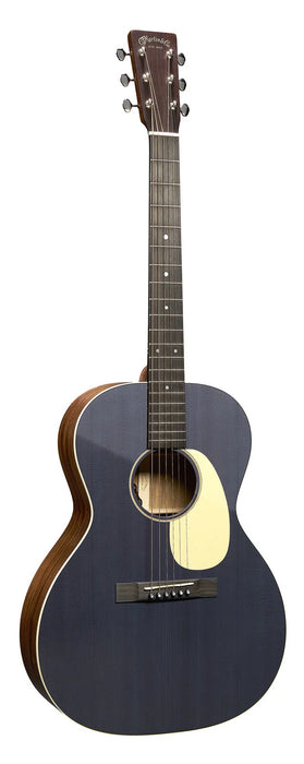 Martin Acoustic Guitar 00L-16E, Blue Denim w/Softshell