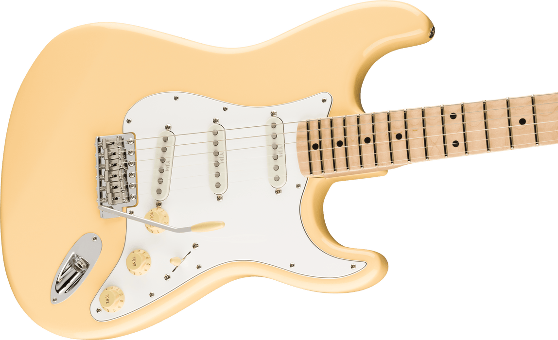 Fender Yngwie Malmsteen Stratocaster, Scalloped Maple Fingerboard, Vintage White