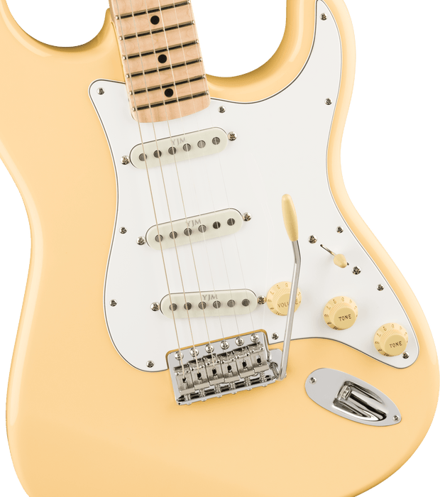 Fender Yngwie Malmsteen Stratocaster, Scalloped Maple Fingerboard, Vintage White