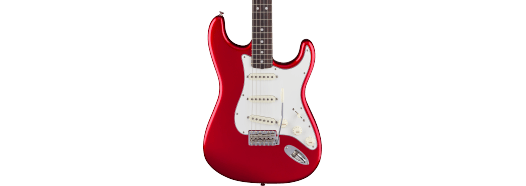 Fender American Vintage II 1965 Stratocaster, Round-Lam Rosewood Fingerboard, Candy Apple Red