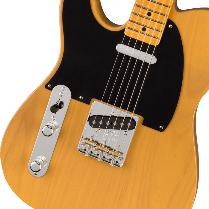 Fender American Vintage II 1951 Telecaster Left-Handed, Maple Fingerboard - Butterscotch Blonde
