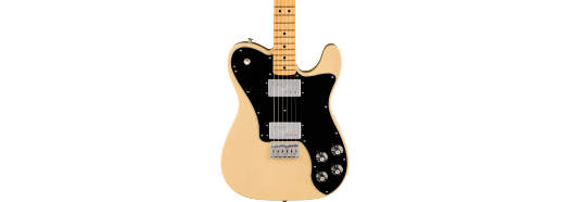 Fender American Vintage II 1975 Telecaster Deluxe, Maple Fingerboard, Vintage Blonde