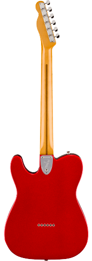 Fender American Vintage II 1972 Telecaster Thinline, Maple Fingerboard, Candy Apple Red