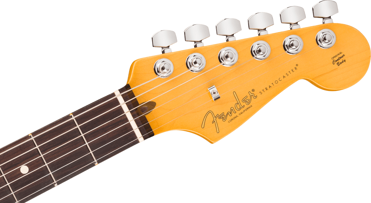Fender American Professional Stratocaster, touche en palissandre, Sunburst 3 couleurs