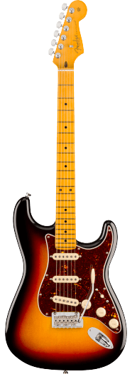 Fender American Professional Stratocaster, Maple Fingerboard, 3-Color Sunburst