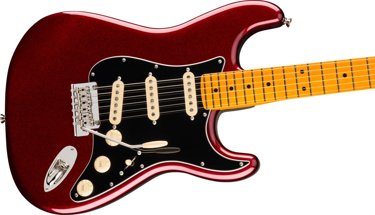 Fender American Professional Stratocaster, touche en érable, Oxblood