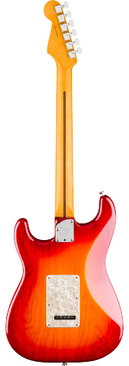 Fender American Professional Stratocaster, touche en érable, Cherry Burst vieilli