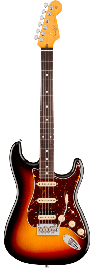 Fender American Professional Stratocaster HSS, Rosewood Fingerboard, 3-Color Sunburst