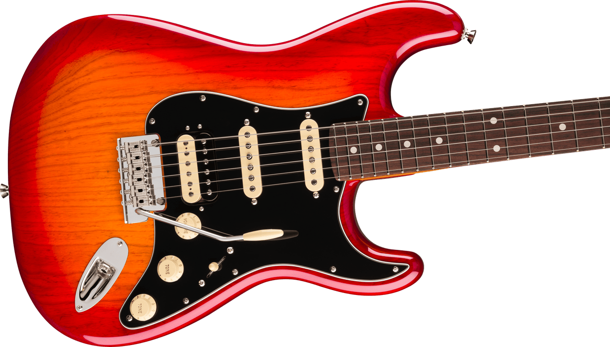 Fender American Professional Stratocaster HSS, Rosewood Fingerboard, Aged Cherry Burst