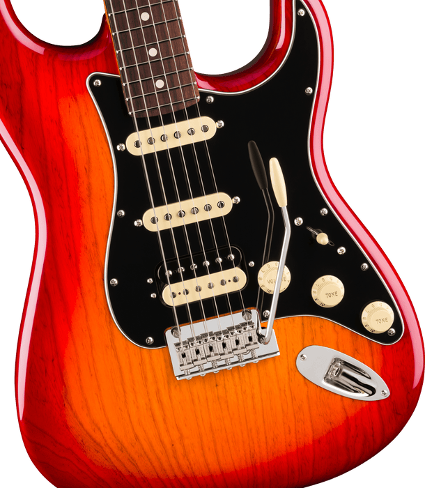 Fender American Professional Stratocaster HSS, Rosewood Fingerboard, Aged Cherry Burst