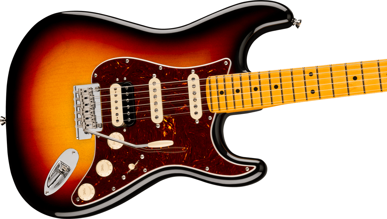 Fender American Professional Stratocaster HSS, Maple Fingerboard, 3-Color Sunburst