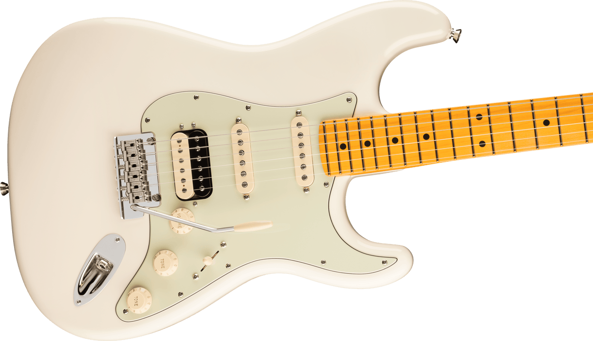 Fender American Professional Stratocaster HSS, Maple Fingerboard, Olympic White