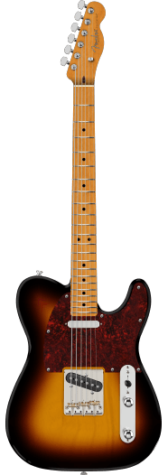 Fender American Professional Telecaster, Maple Fingerboard, 3-Color Sunburst
