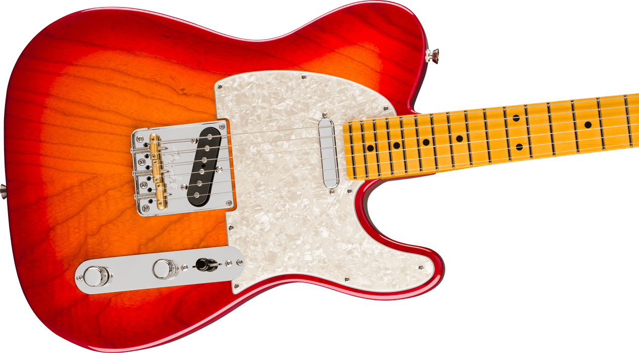 Fender American Professional Telecaster, Maple Fingerboard, Aged Cherry Burst
