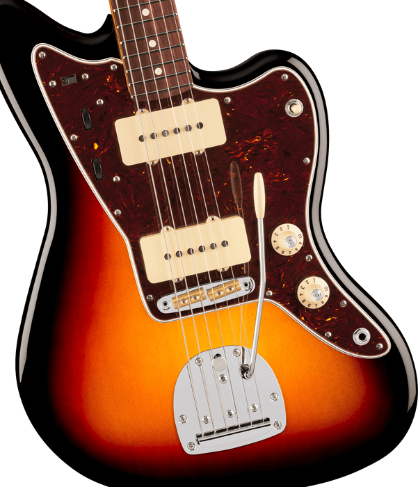 Fender American Professional Jazzmaster, touche en palissandre, Sunburst 3 couleurs