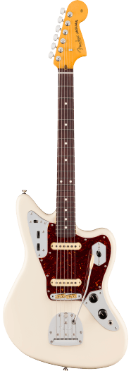 Fender American Professional Jaguar, touche en palissandre, Olympic White