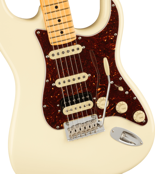 Fender American Professional II Stratocaster HSS, Maple Fingerboard, Olympic White