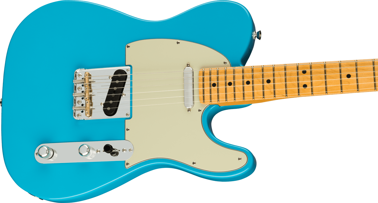 Fender American Professional II Telecaster, Maple Fingerboard, Miami Blue