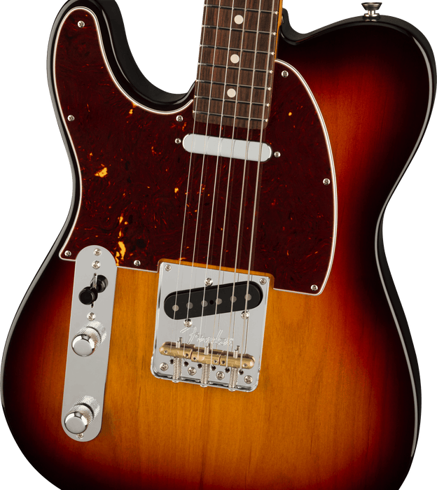 Fender American Professional II Telecaster Left-Hand, Rosewood Fingerboard, 3-Color Sunburst