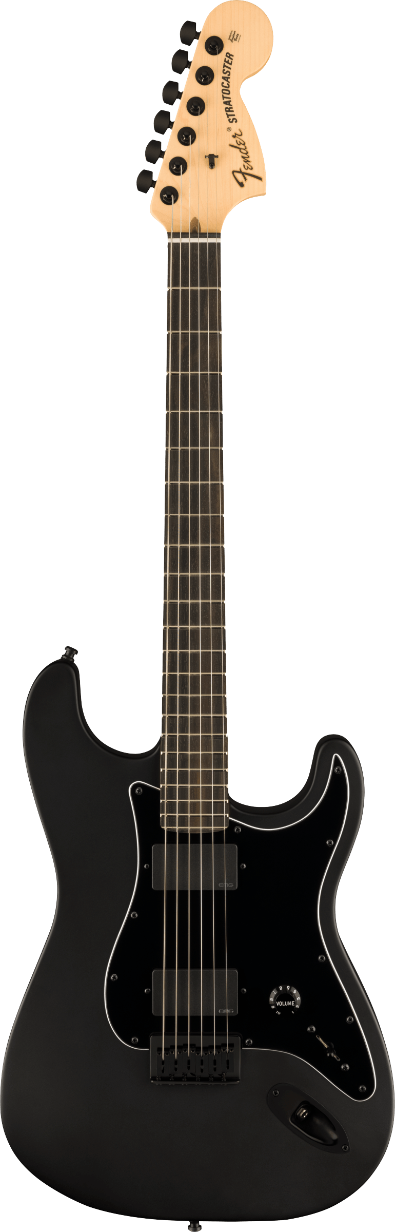 Fender Stratocaster ブラック 21フレット Fender Jim Root Stratocaster, Ebony Fingerboard, Flat Black for