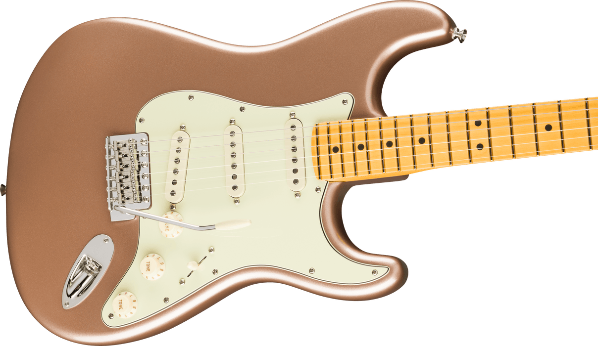 Fender American Professional Classic Stratocaster, Maple Fingerboard, Faded Firemist Gold