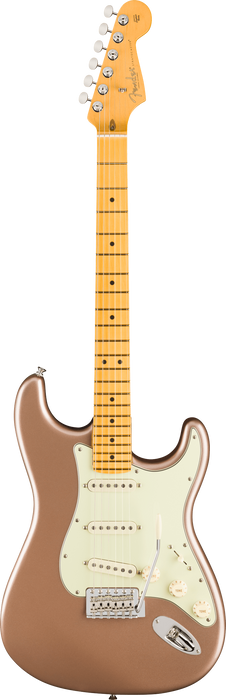 Fender American Professional Classic Stratocaster, Maple Fingerboard, Faded Firemist Gold