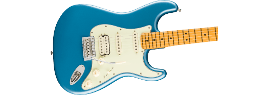 Fender American Professional Classic Stratocaster HSS, Maple Fingerboard, Faded Lake Placid Blue