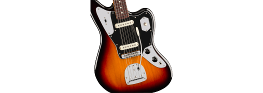 Fender American Professional Classic Jaguar, Rosewood Fingerboard, 3-Color Sunburst