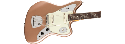 Fender American Professional Classic Jaguar, Rosewood Fingerboard, Faded Firemist Gold