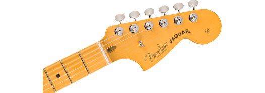 Fender American Professional Classic Jaguar, Maple Fingerboard, Faded Lake Placid Blue