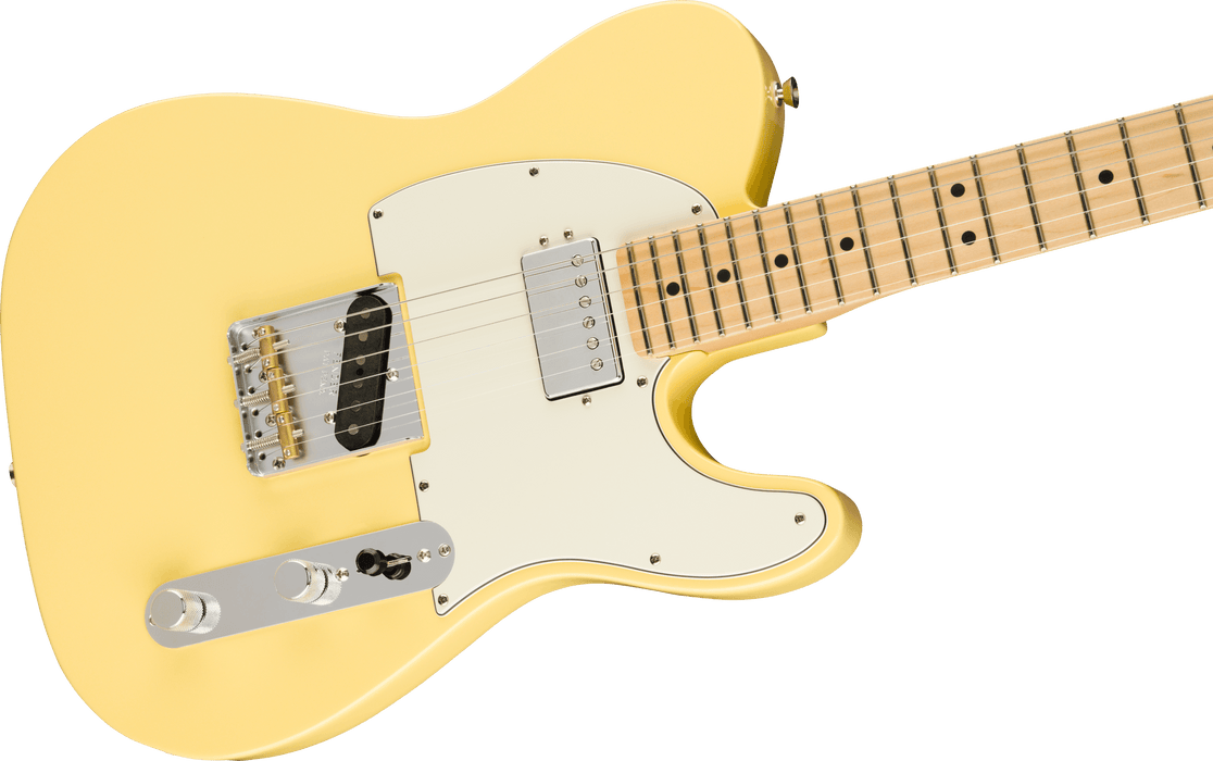 American Performer Telecaster with Humbucking, Maple Fingerboard - Vintage White