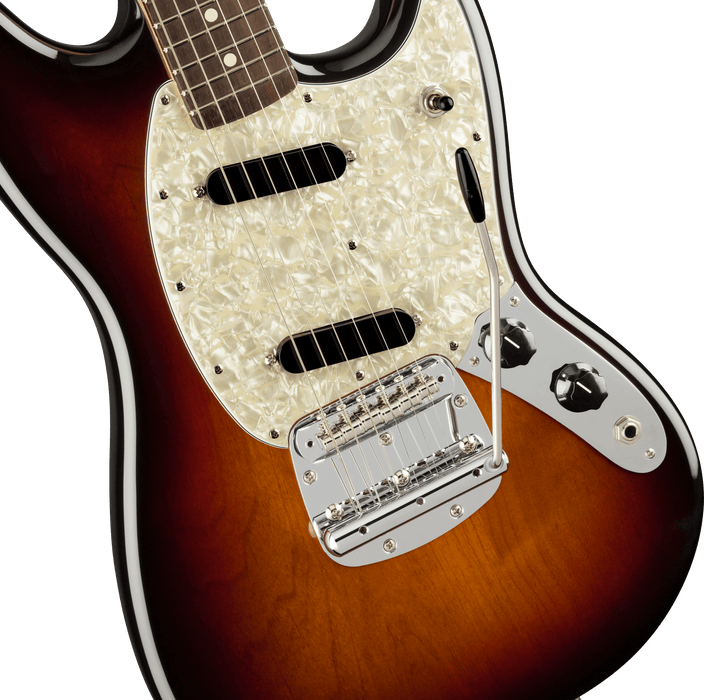 Fender American Performer Mustang, Rosewood Fingerboard, 3-Color Sunburst