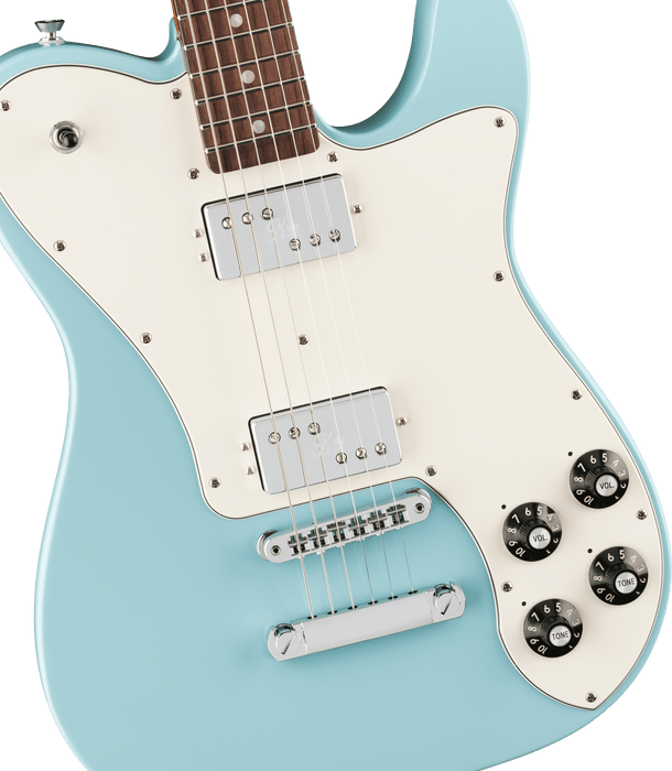 Fender Kingfish Delta Day Telecaster Deluxe, Rosewood Fingerboard, Daphne Blue