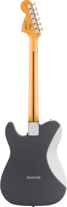 Fender Chris Shiflett Cleaver Telecaster Deluxe, Rosewood Fingerboard, Charcoal Frost Metallic