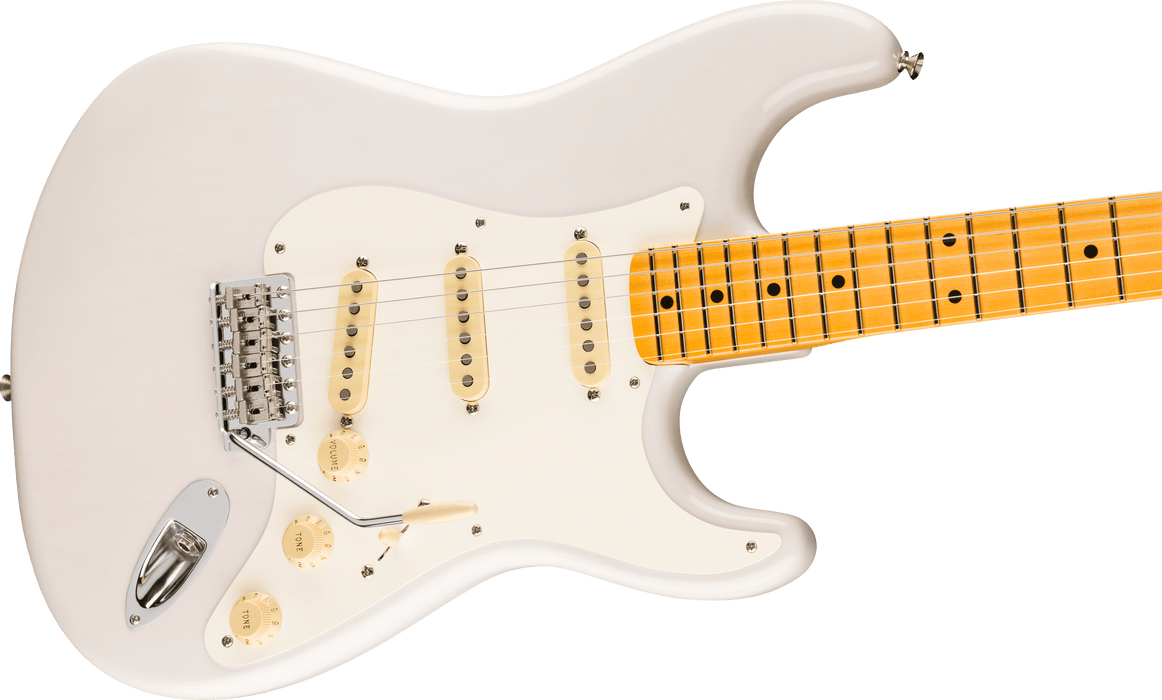 Fender Eric Johnson Stratocaster, Maple Fingerboard, White Blonde