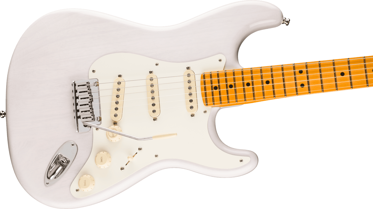Fender American Ultra Luxe Vintage '50s Stratocaster, Maple Fingerboard, White Blonde