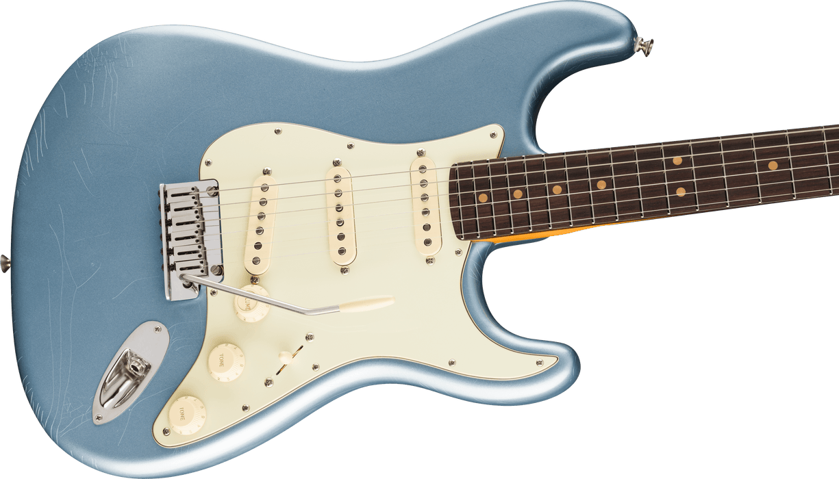 Fender American Ultra Luxe Vintage '60s Stratocaster, Rosewood Fingerboard, Ice Blue Metallic