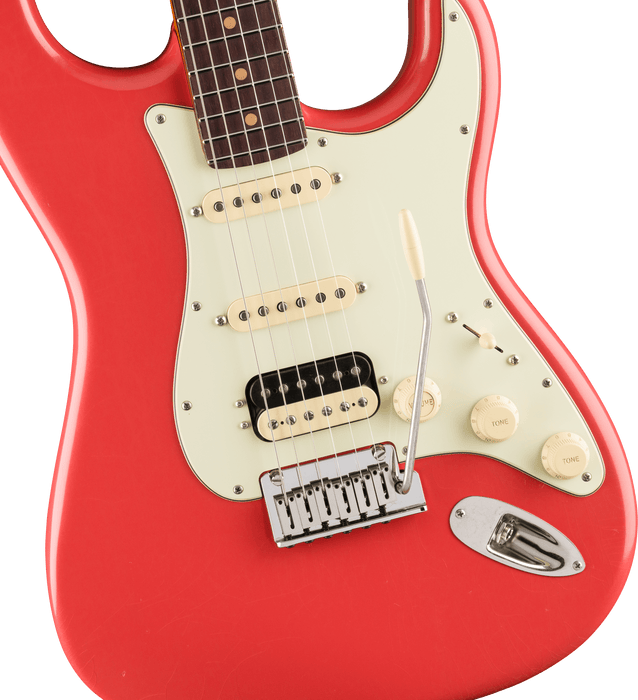 Fender American Ultra Luxe Vintage '60s Stratocaster HSS, Rosewood Fingerboard, Fiesta Red
