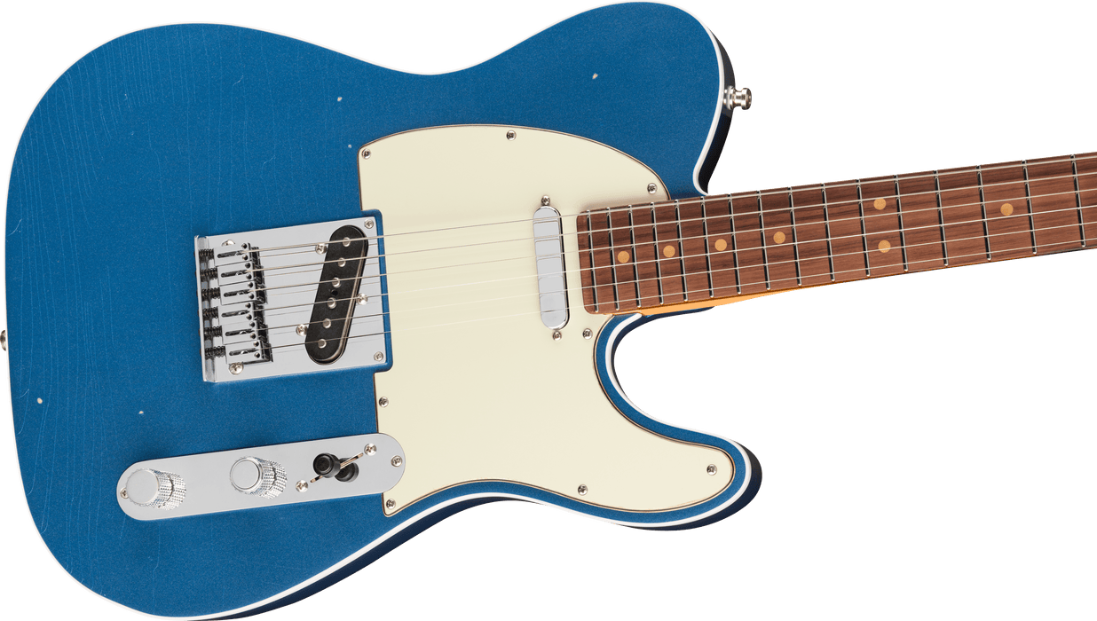 Fender American Ultra Luxe Vintage '60s Telecaster Custom, Rosewood Fingerboard, Lake Placid Blue