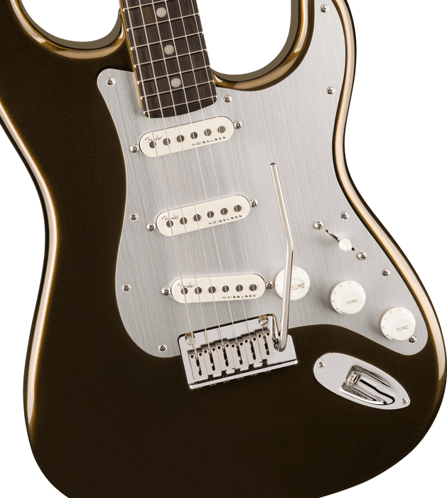 Fender American Ultra II Stratocaster, Ebony Fingerboard, Texas Tea