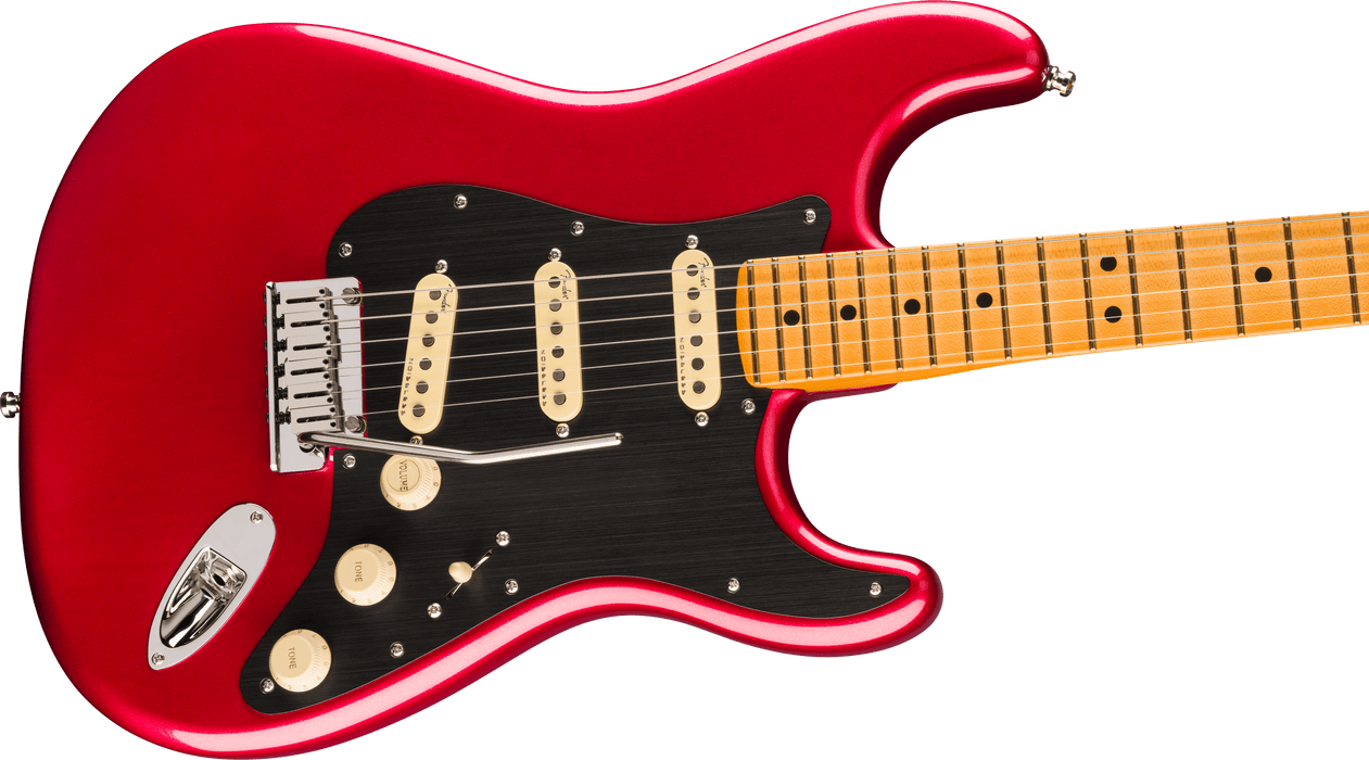 Fender American Ultra II Stratocaster, Maple Fingerboard, Sinister Red