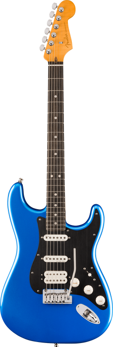 Fender American Ultra II Stratocaster HSS, Ebony Fingerboard, Noble Blue