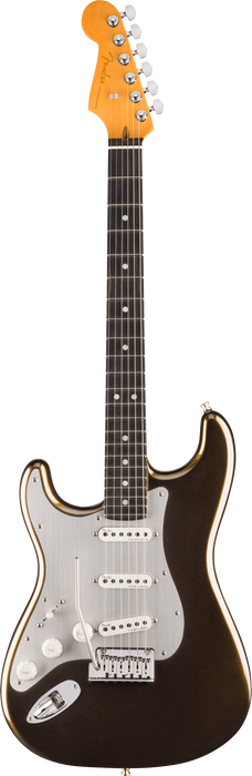 Fender American Ultra II Stratocaster Left-Hand, Ebony Fingerboard, Texas Tea