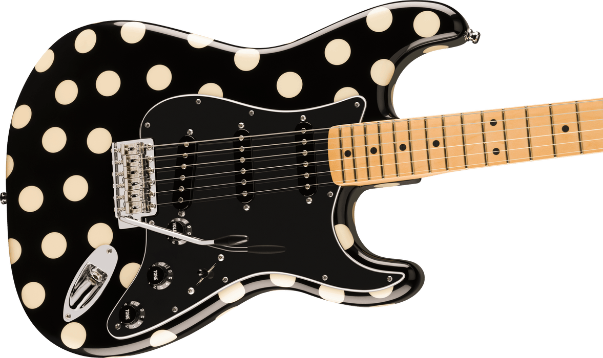 Fender Buddy Guy Standard Stratocaster, Maple Fingerboard, Polka Dot Finish